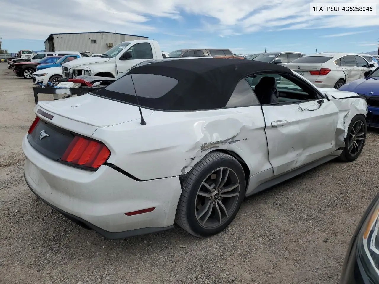 2016 Ford Mustang VIN: 1FATP8UH4G5258046 Lot: 41047264