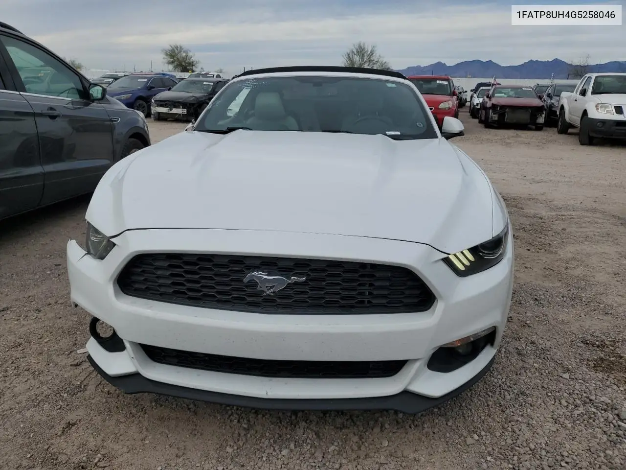 2016 Ford Mustang VIN: 1FATP8UH4G5258046 Lot: 41047264