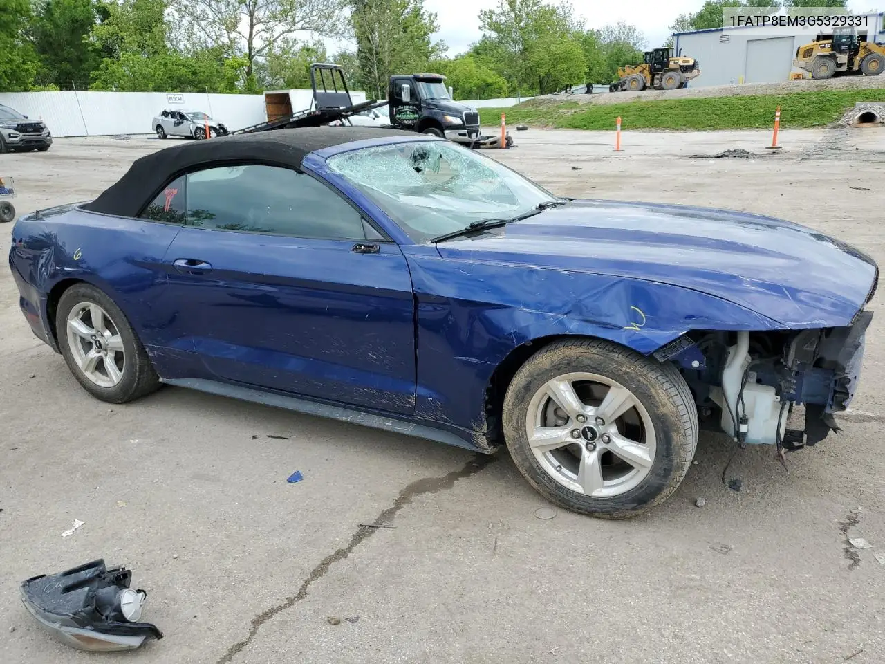 2016 Ford Mustang VIN: 1FATP8EM3G5329331 Lot: 56327565