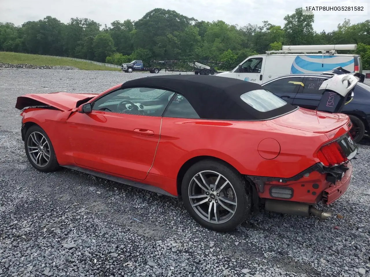 2016 Ford Mustang VIN: 1FATP8UH0G5281582 Lot: 56775015