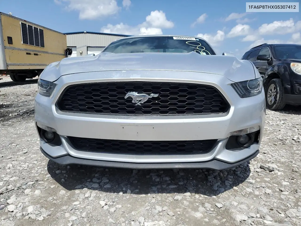 2016 Ford Mustang VIN: 1FA6P8THXG5307412 Lot: 56891955