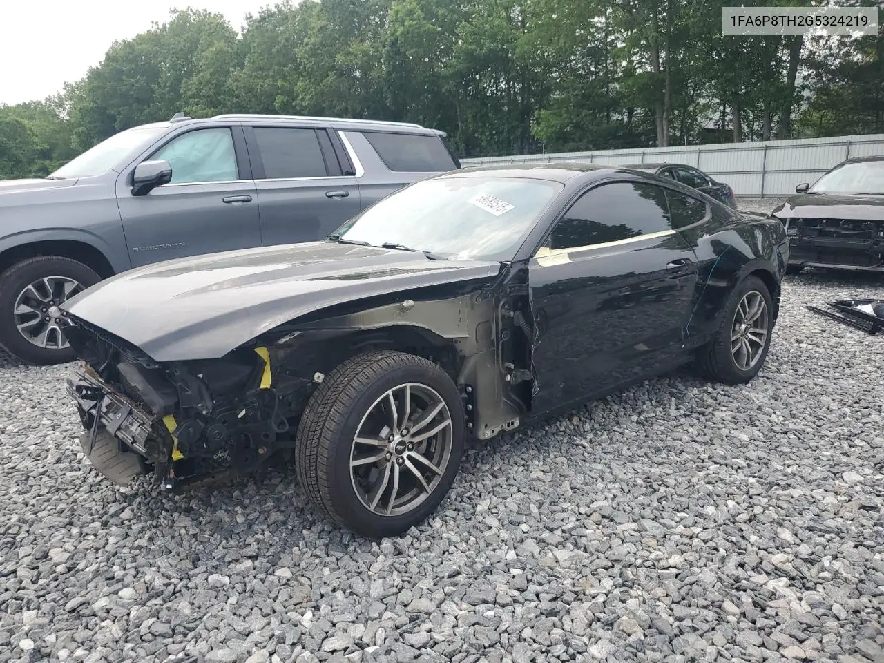 2016 Ford Mustang VIN: 1FA6P8TH2G5324219 Lot: 59680515