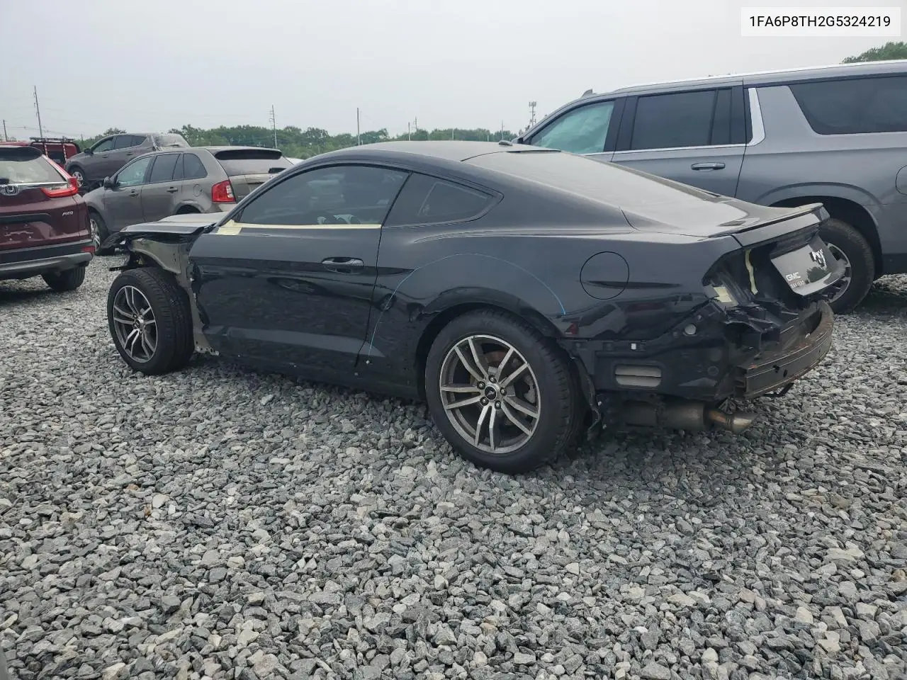 2016 Ford Mustang VIN: 1FA6P8TH2G5324219 Lot: 59680515