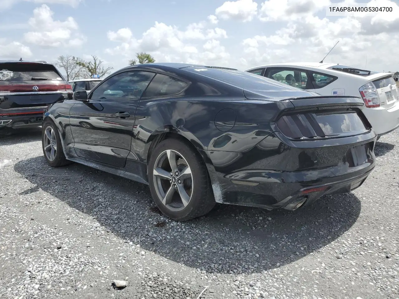 2016 Ford Mustang VIN: 1FA6P8AM0G5304700 Lot: 60964595