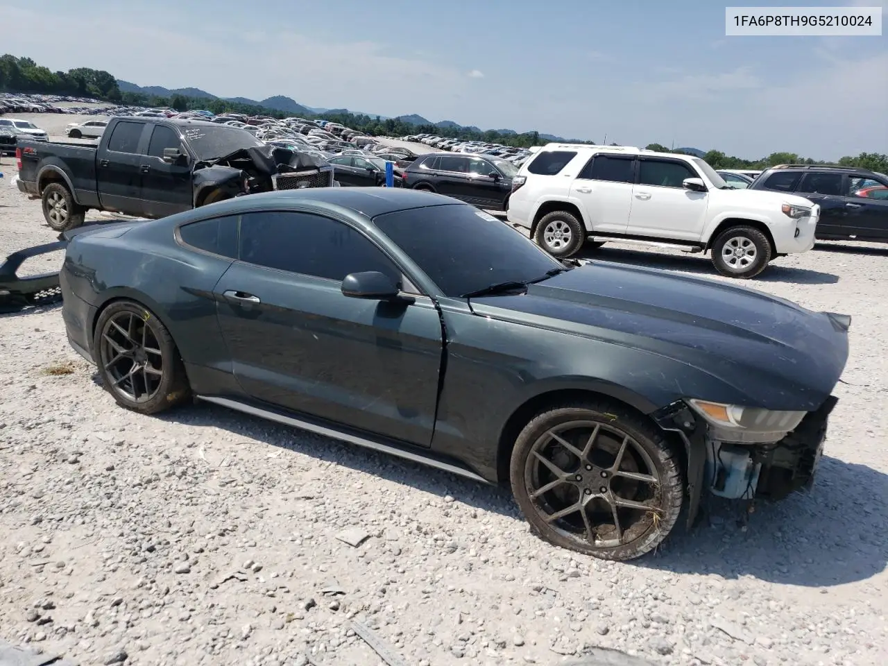 2016 Ford Mustang VIN: 1FA6P8TH9G5210024 Lot: 62662225