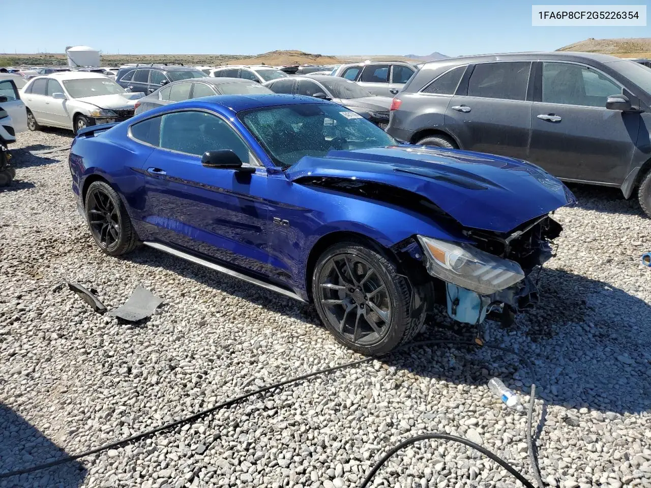 2016 Ford Mustang Gt VIN: 1FA6P8CF2G5226354 Lot: 64317305