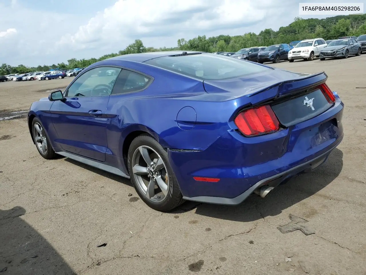 2016 Ford Mustang VIN: 1FA6P8AM4G5298206 Lot: 64372775