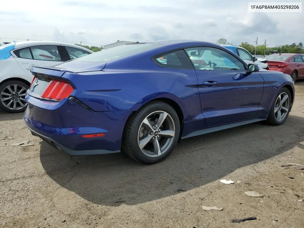 2016 Ford Mustang VIN: 1FA6P8AM4G5298206 Lot: 64372775