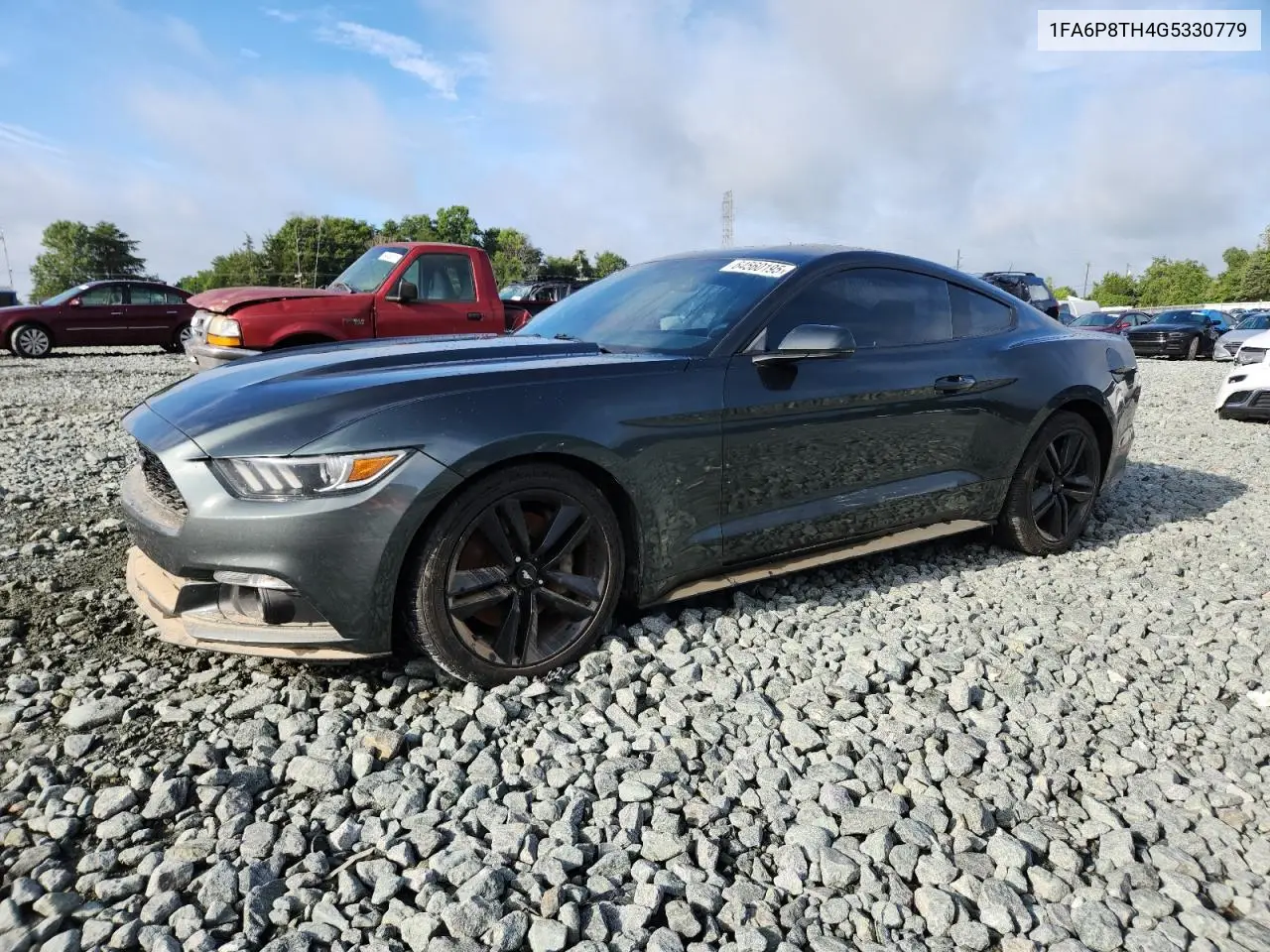 2016 Ford Mustang VIN: 1FA6P8TH4G5330779 Lot: 64560195