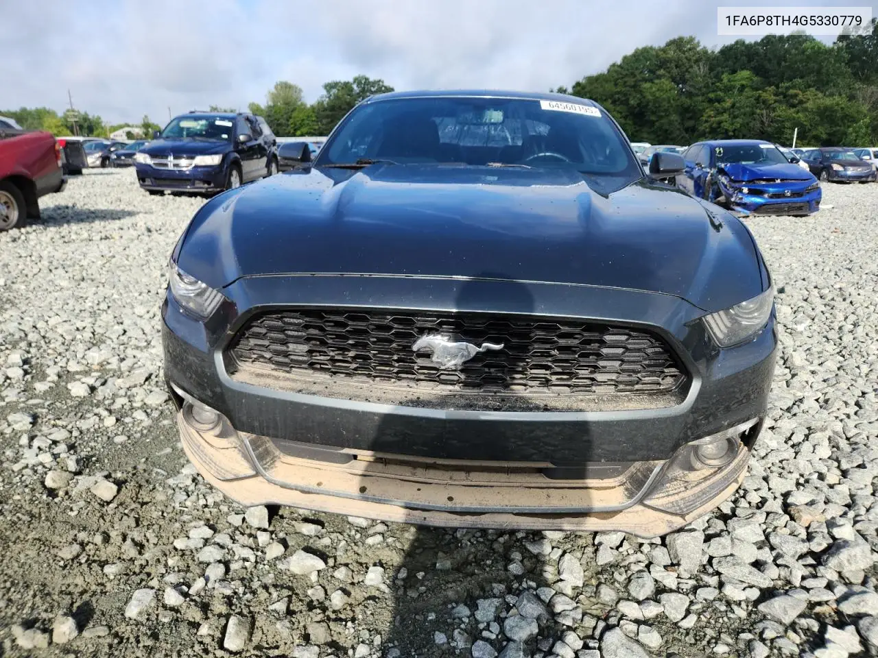 2016 Ford Mustang VIN: 1FA6P8TH4G5330779 Lot: 64560195