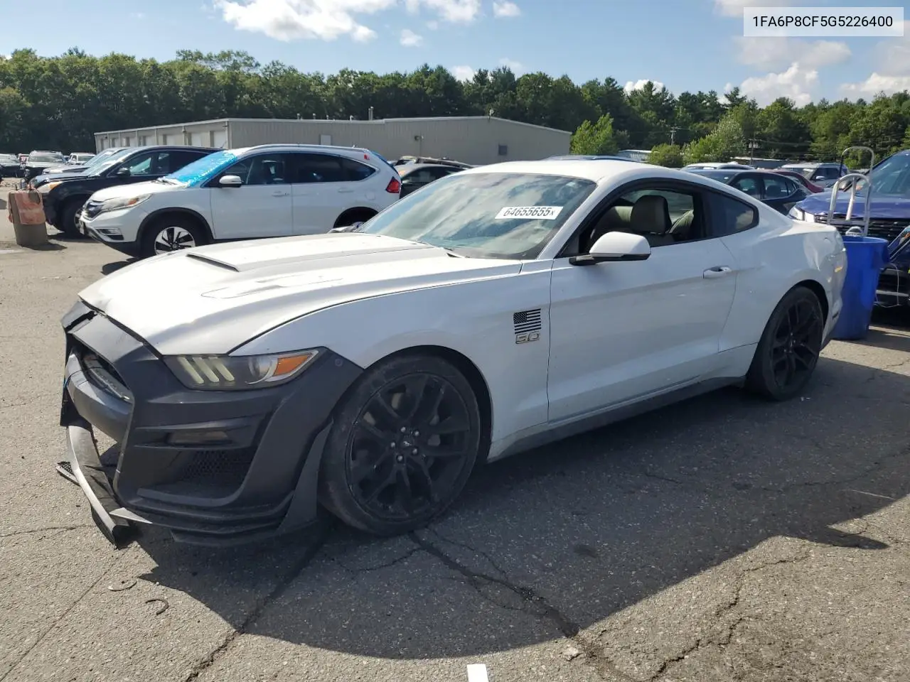 2016 Ford Mustang Gt VIN: 1FA6P8CF5G5226400 Lot: 64655655