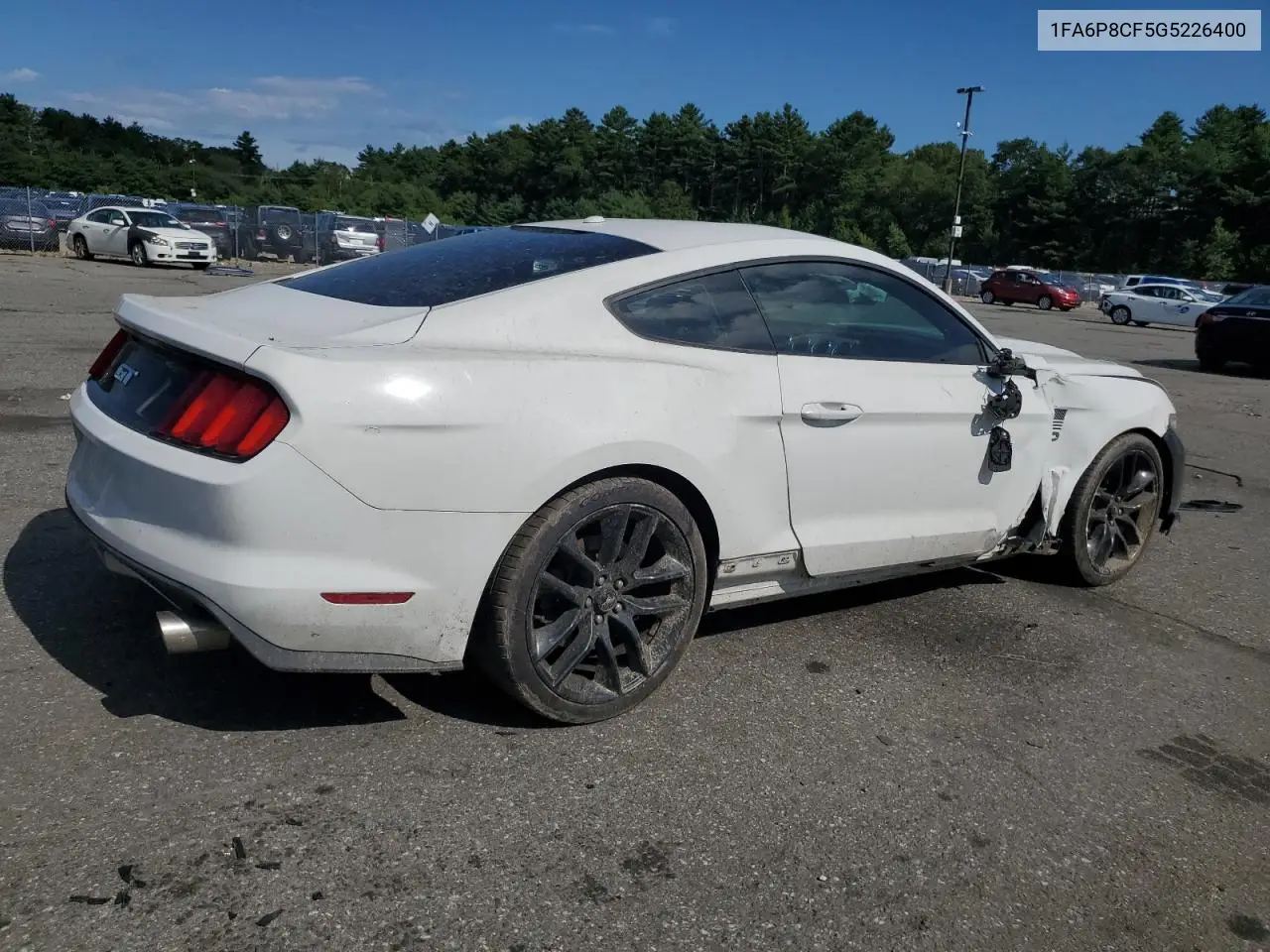 2016 Ford Mustang Gt VIN: 1FA6P8CF5G5226400 Lot: 64655655