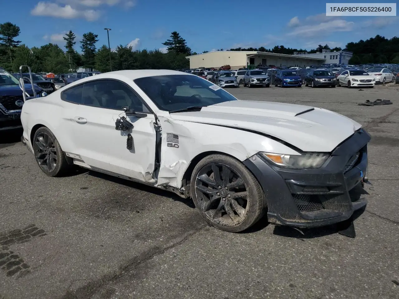 2016 Ford Mustang Gt VIN: 1FA6P8CF5G5226400 Lot: 64655655