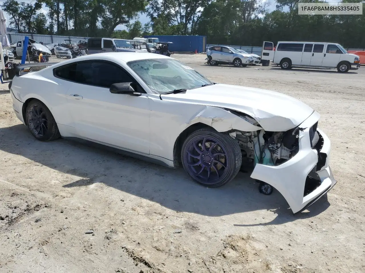 2017 Ford Mustang VIN: 1FA6P8AM8H5335405 Lot: 55945545