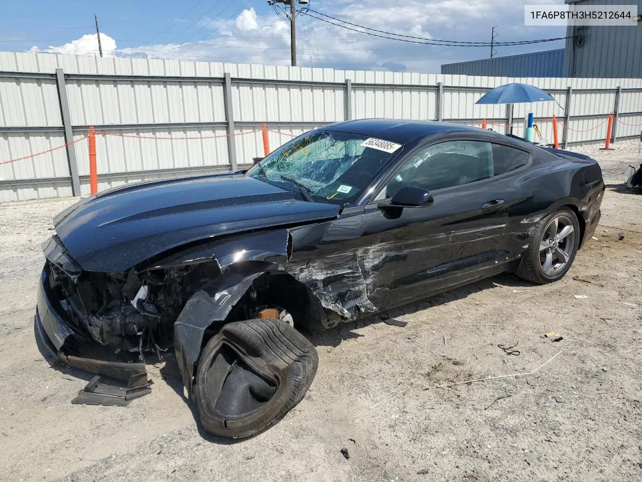 2017 Ford Mustang VIN: 1FA6P8TH3H5212644 Lot: 56348085