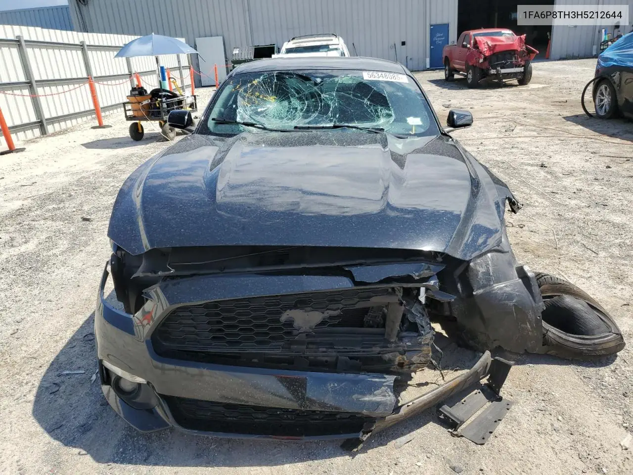 2017 Ford Mustang VIN: 1FA6P8TH3H5212644 Lot: 56348085