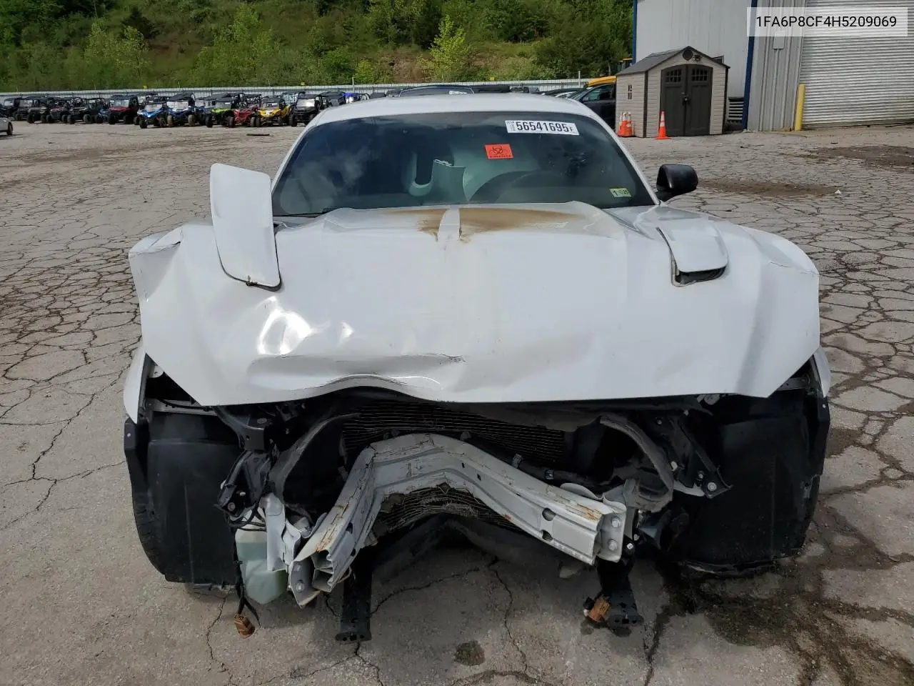 2017 Ford Mustang Gt VIN: 1FA6P8CF4H5209069 Lot: 56541695