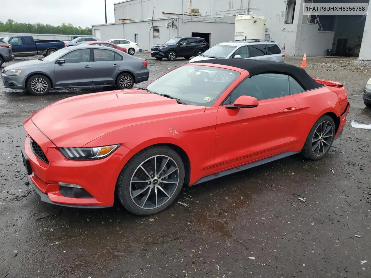 2017 Ford Mustang VIN: 1FATP8UHXH5356788 Lot: 56573865