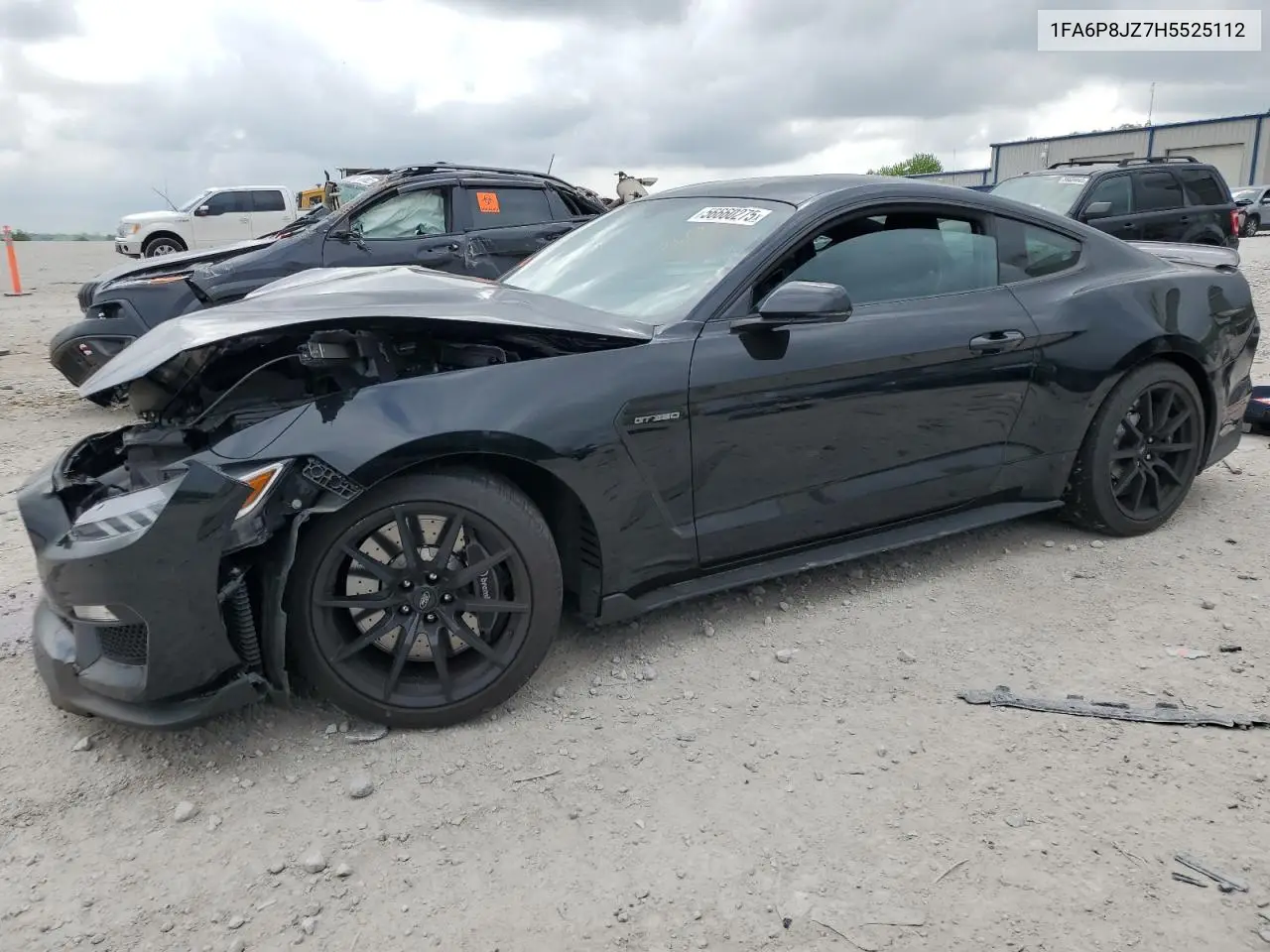 2017 Ford Mustang Shelby Gt350 VIN: 1FA6P8JZ7H5525112 Lot: 56660275