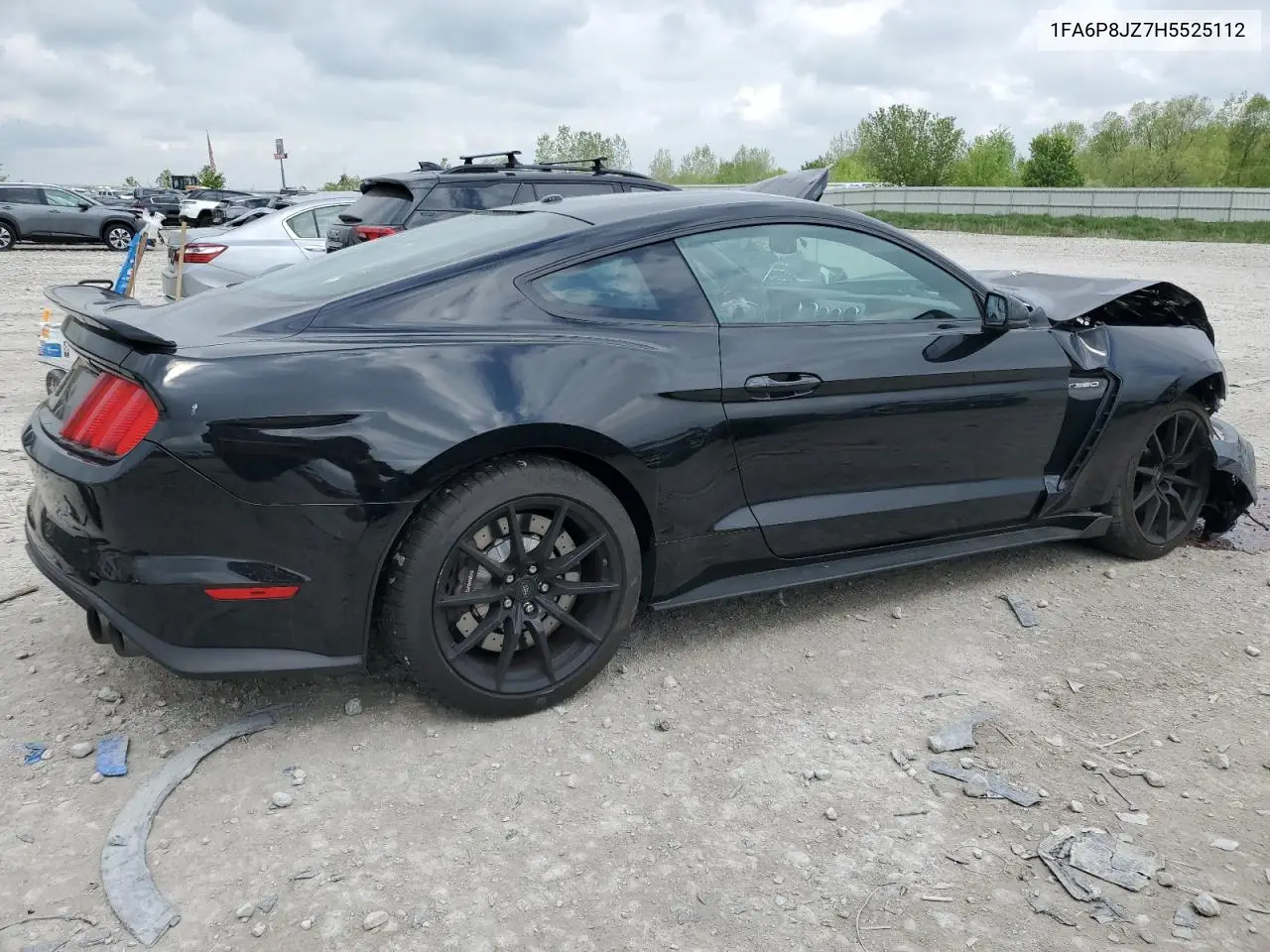 2017 Ford Mustang Shelby Gt350 VIN: 1FA6P8JZ7H5525112 Lot: 56660275