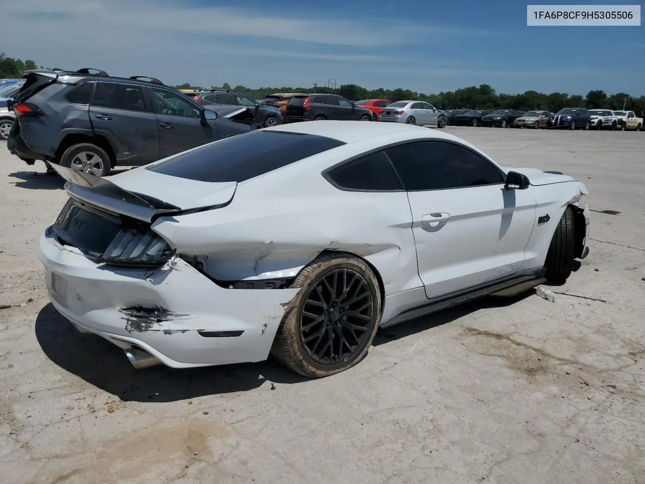 2017 Ford Mustang Gt VIN: 1FA6P8CF9H5305506 Lot: 56912725