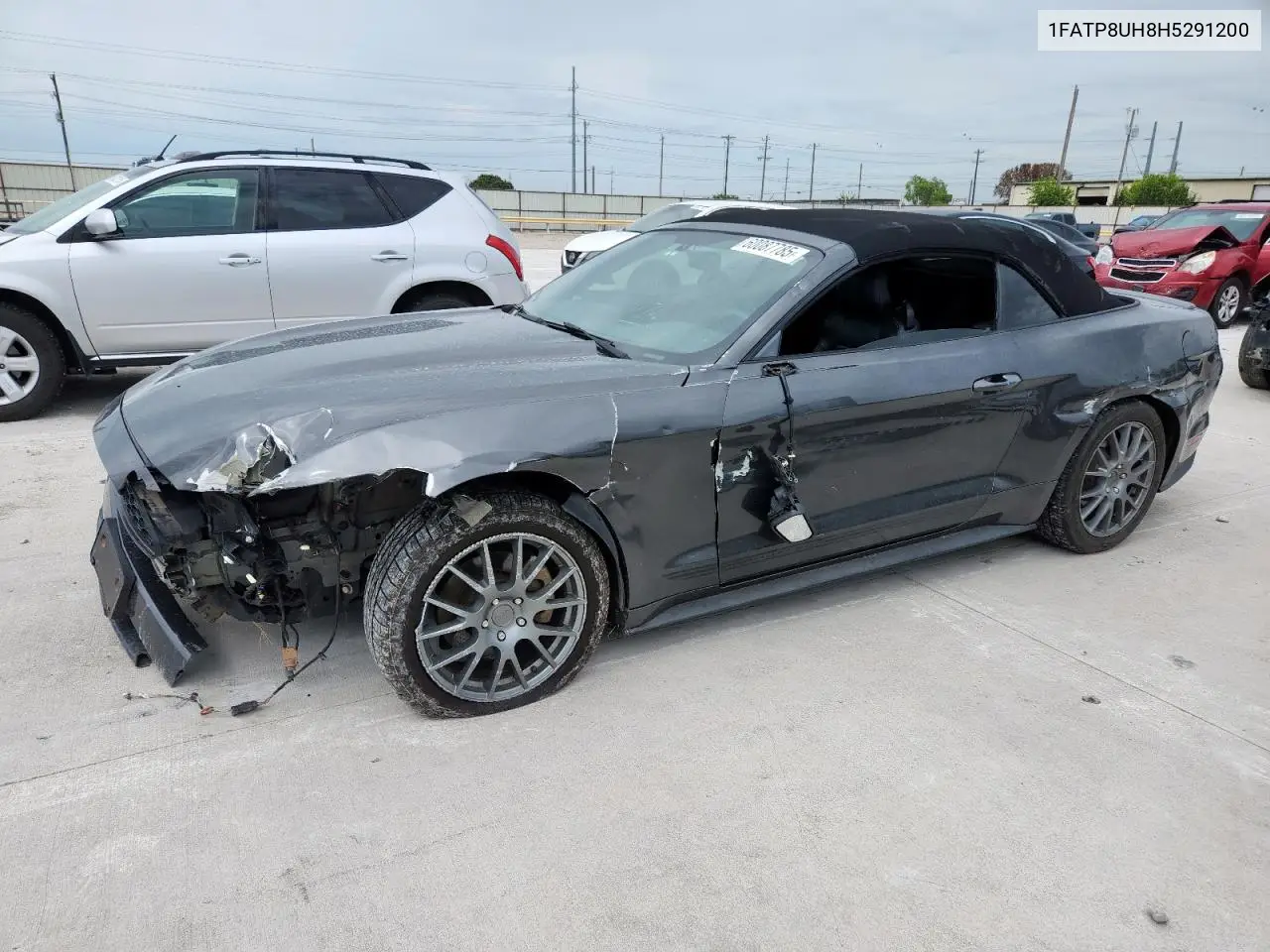 2017 Ford Mustang VIN: 1FATP8UH8H5291200 Lot: 60087785