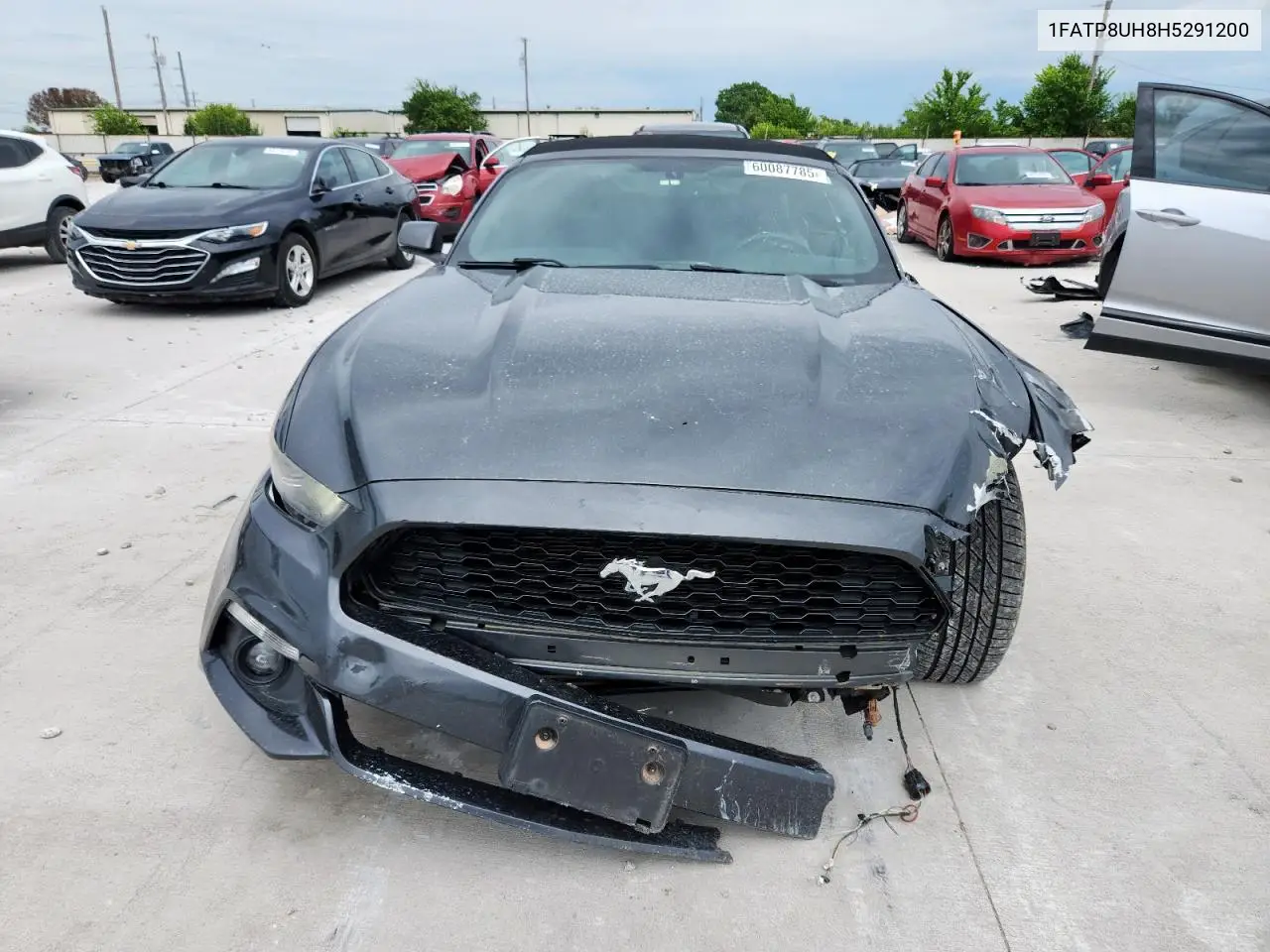 2017 Ford Mustang VIN: 1FATP8UH8H5291200 Lot: 60087785