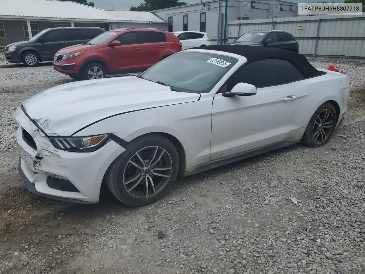 2017 Ford Mustang VIN: 1FATP8UH9H5307713 Lot: 62669855