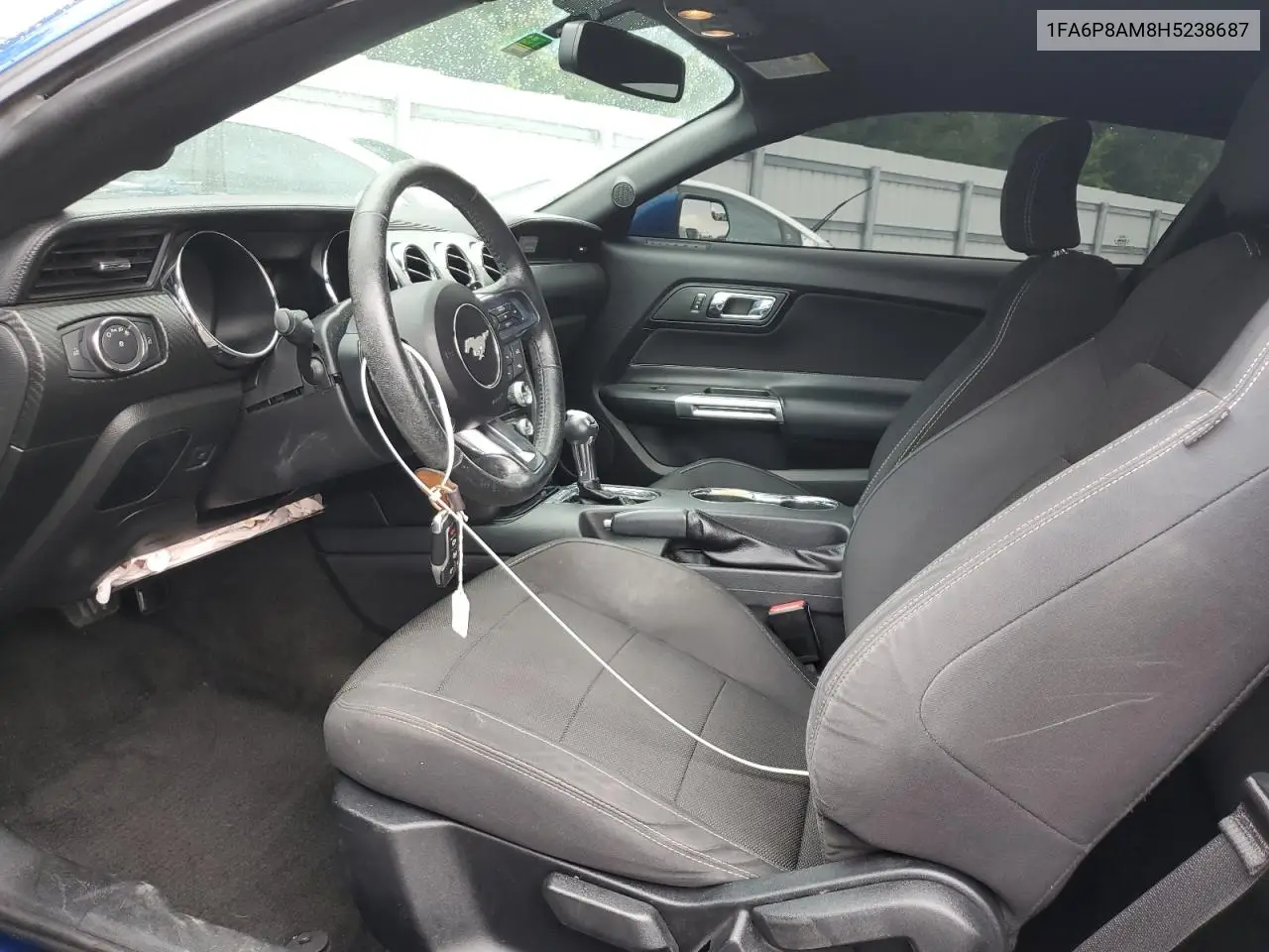 2017 Ford Mustang VIN: 1FA6P8AM8H5238687 Lot: 62846305
