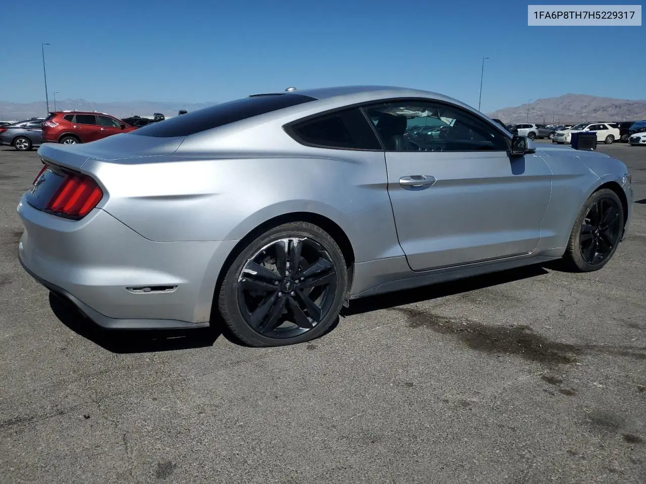 2017 Ford Mustang VIN: 1FA6P8TH7H5229317 Lot: 62856705