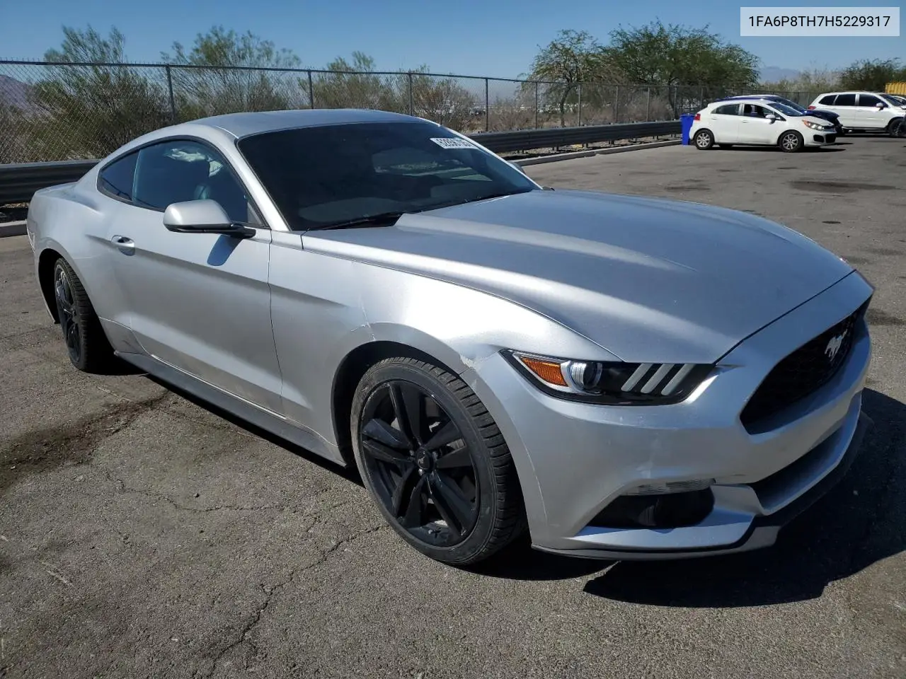 2017 Ford Mustang VIN: 1FA6P8TH7H5229317 Lot: 62856705
