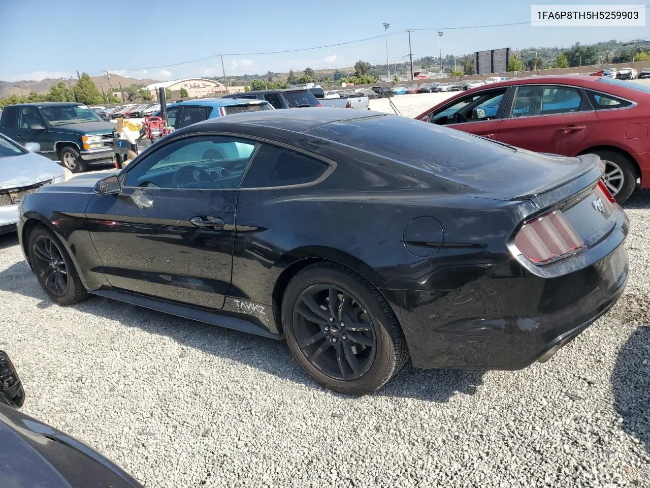 2017 Ford Mustang VIN: 1FA6P8TH5H5259903 Lot: 62885975