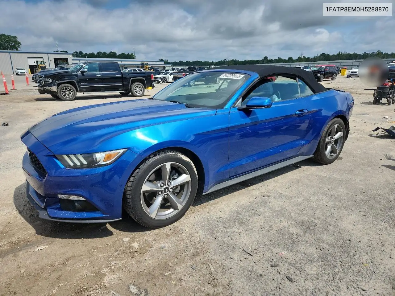 2017 Ford Mustang VIN: 1FATP8EM0H5288870 Lot: 64239555