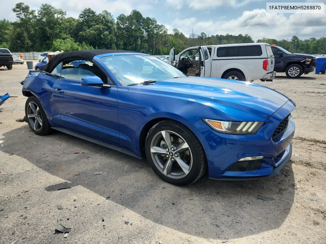 2017 Ford Mustang VIN: 1FATP8EM0H5288870 Lot: 64239555