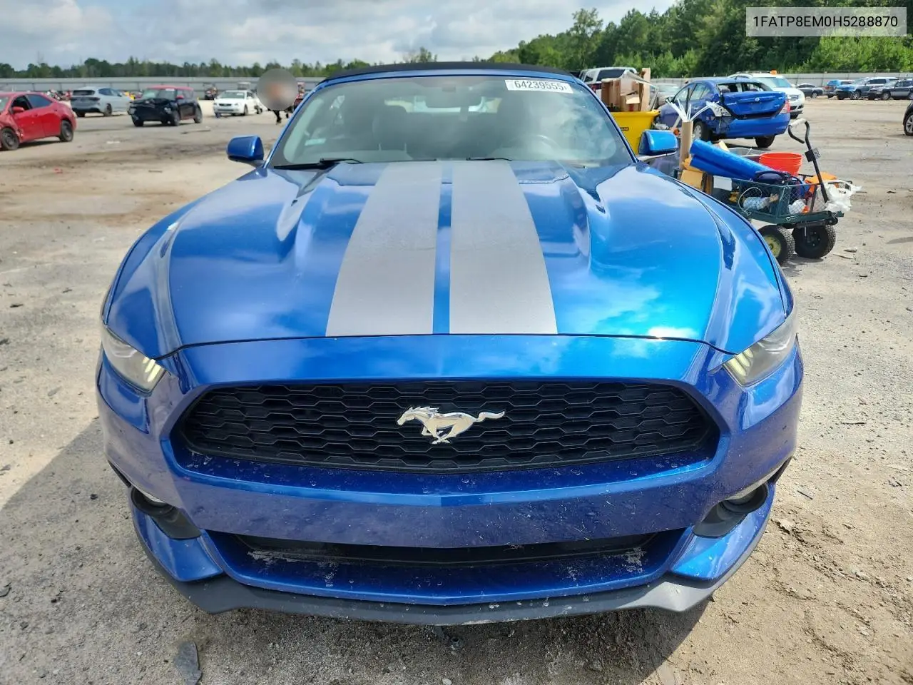 2017 Ford Mustang VIN: 1FATP8EM0H5288870 Lot: 64239555