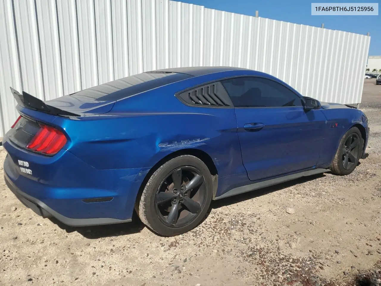 2018 Ford Mustang VIN: 1FA6P8TH6J5125956 Lot: 51321975