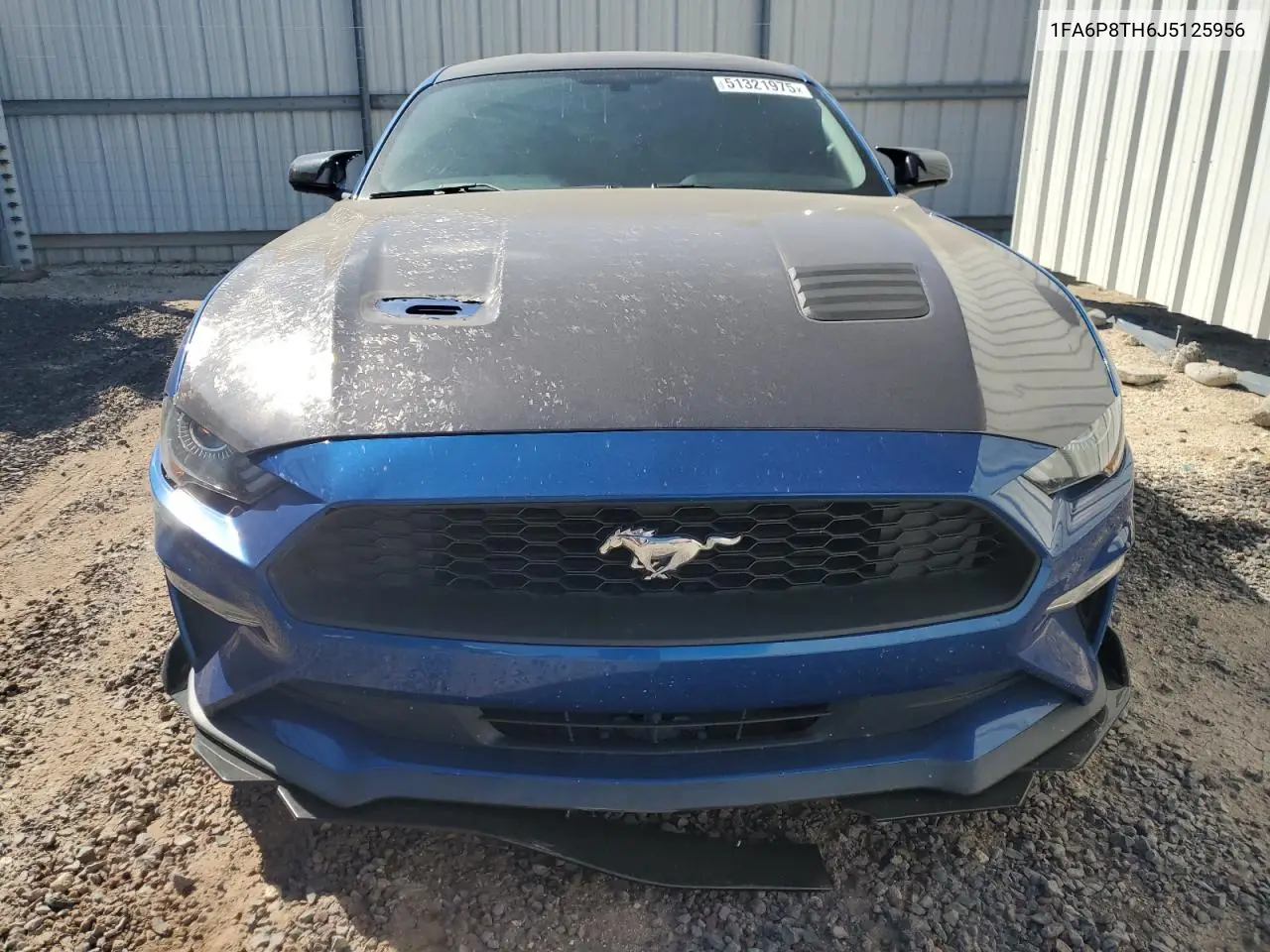 2018 Ford Mustang VIN: 1FA6P8TH6J5125956 Lot: 51321975