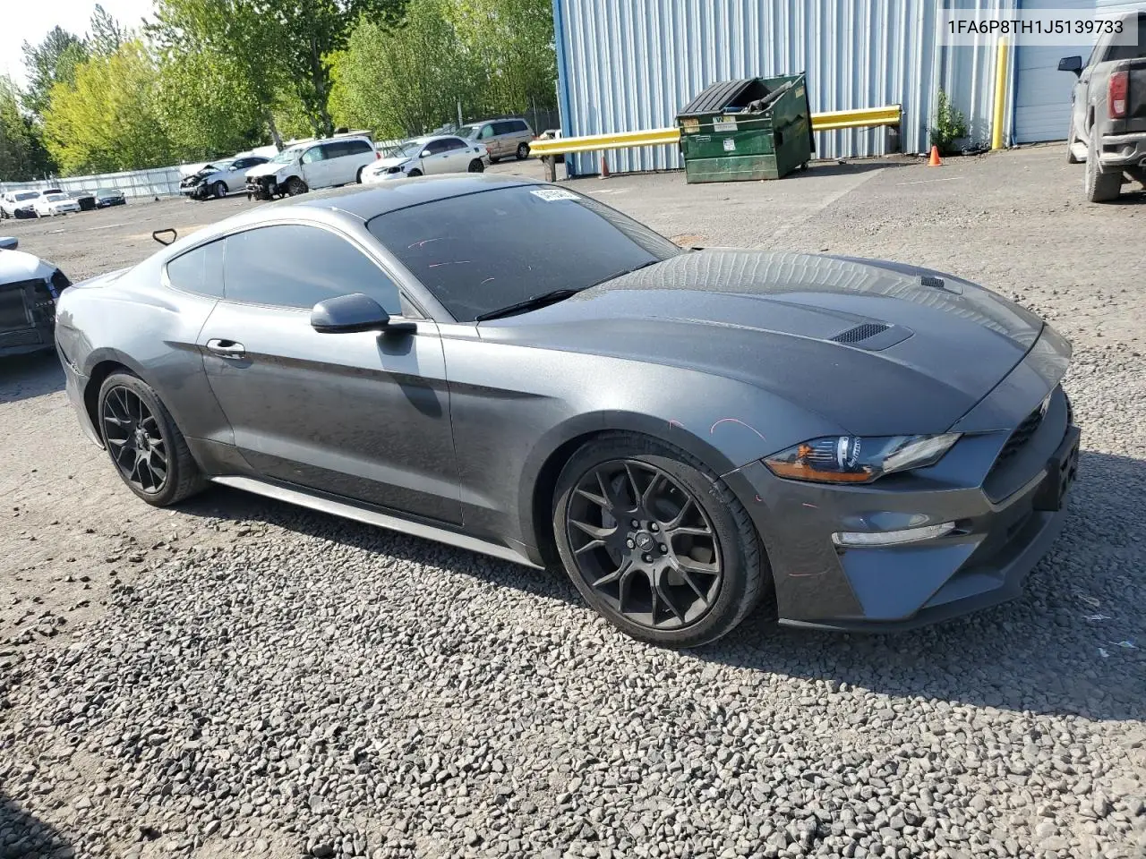 2018 Ford Mustang VIN: 1FA6P8TH1J5139733 Lot: 54195405