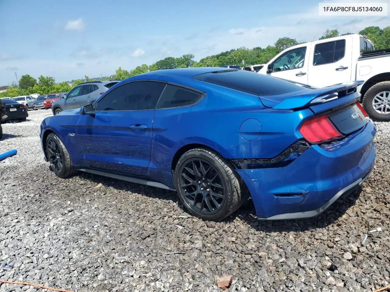 2018 Ford Mustang Gt VIN: 1FA6P8CF8J5134060 Lot: 56380195