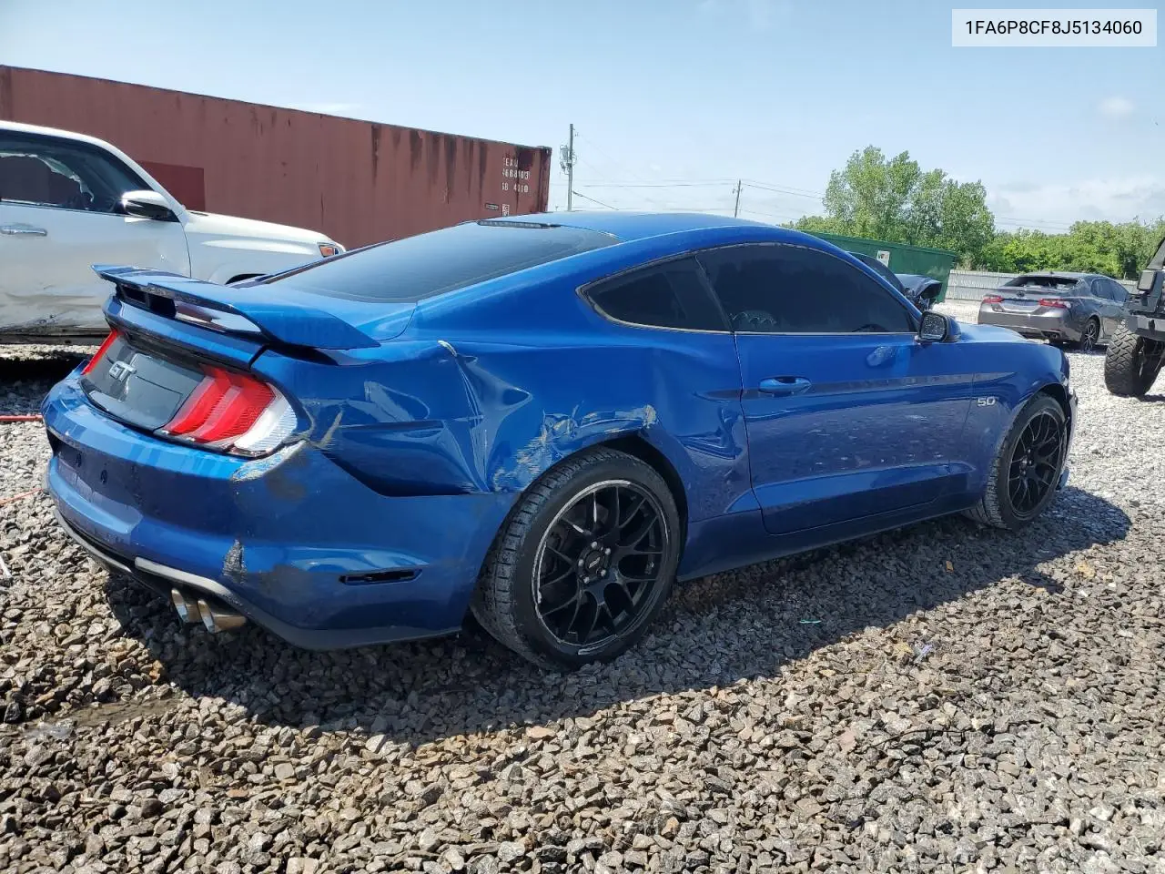2018 Ford Mustang Gt VIN: 1FA6P8CF8J5134060 Lot: 56380195