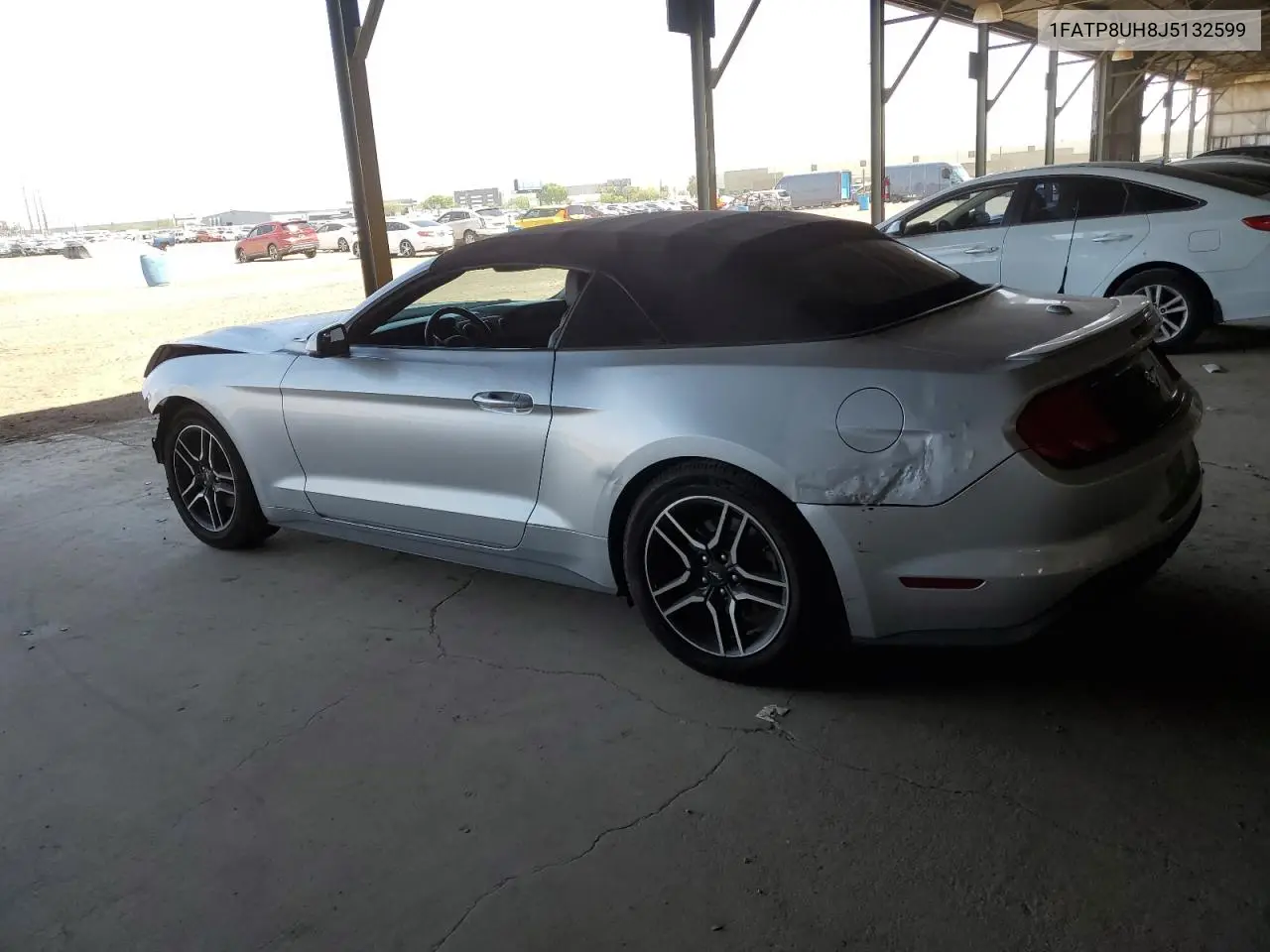 2018 Ford Mustang VIN: 1FATP8UH8J5132599 Lot: 56536295
