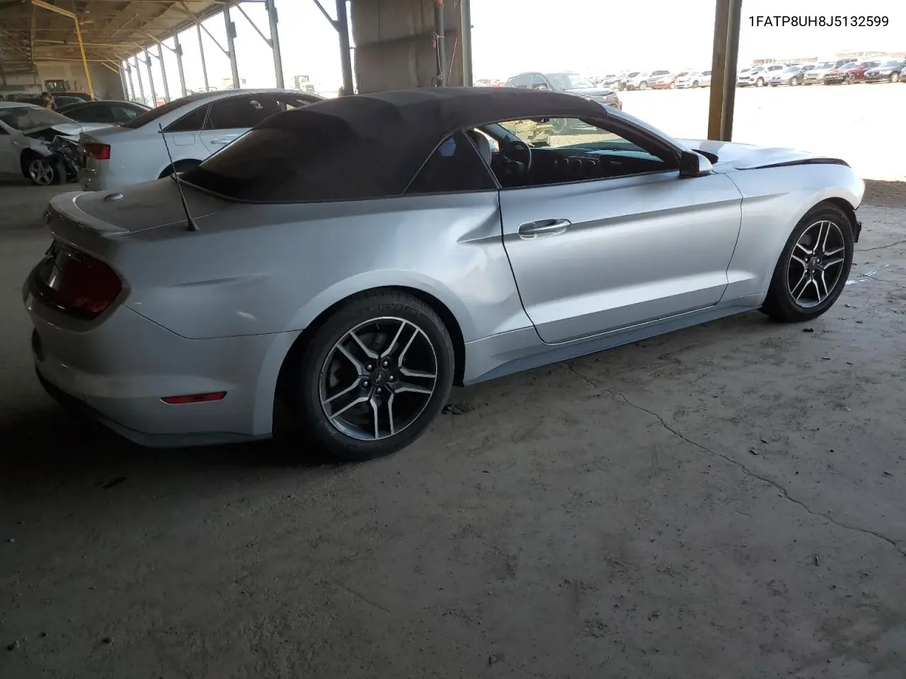 2018 Ford Mustang VIN: 1FATP8UH8J5132599 Lot: 56536295