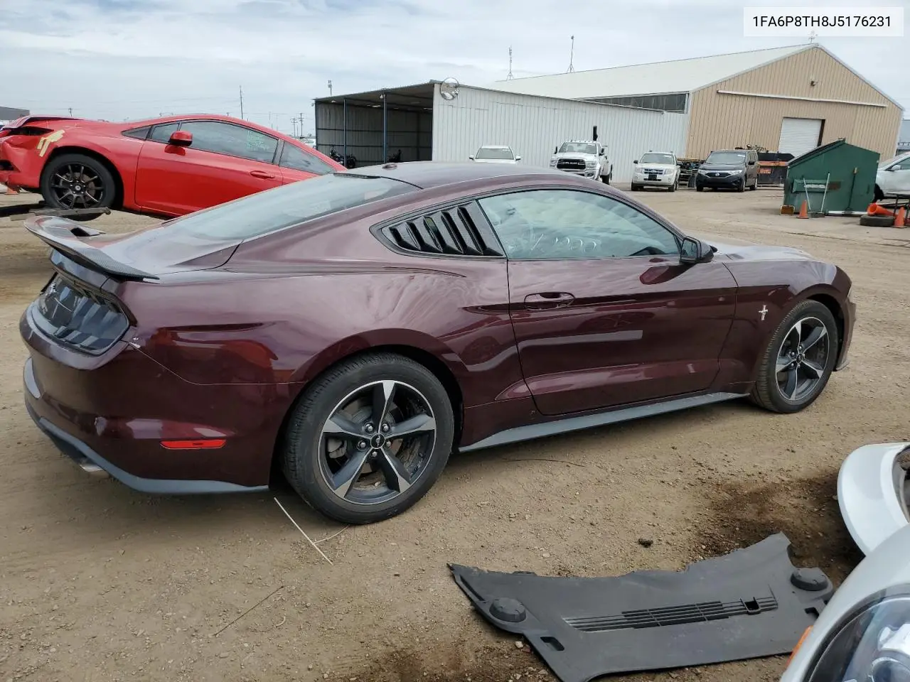 2018 Ford Mustang VIN: 1FA6P8TH8J5176231 Lot: 56849505