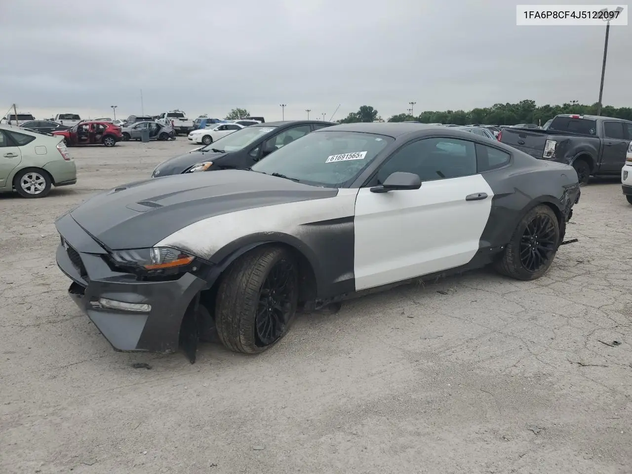 2018 Ford Mustang Gt VIN: 1FA6P8CF4J5122097 Lot: 61691565