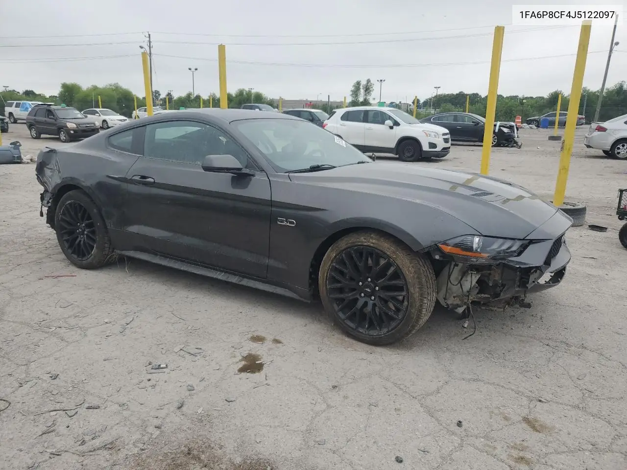 2018 Ford Mustang Gt VIN: 1FA6P8CF4J5122097 Lot: 61691565