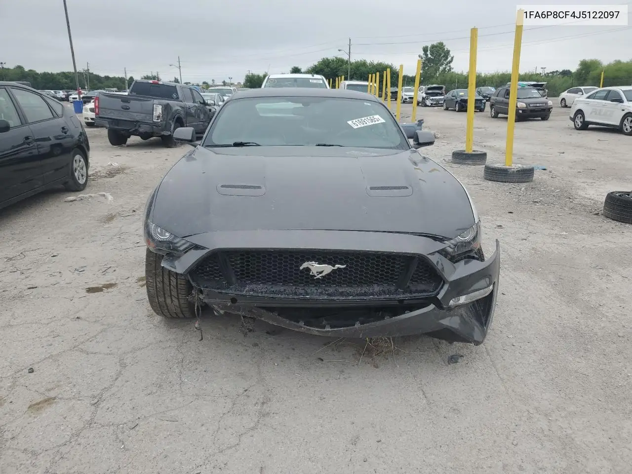 2018 Ford Mustang Gt VIN: 1FA6P8CF4J5122097 Lot: 61691565