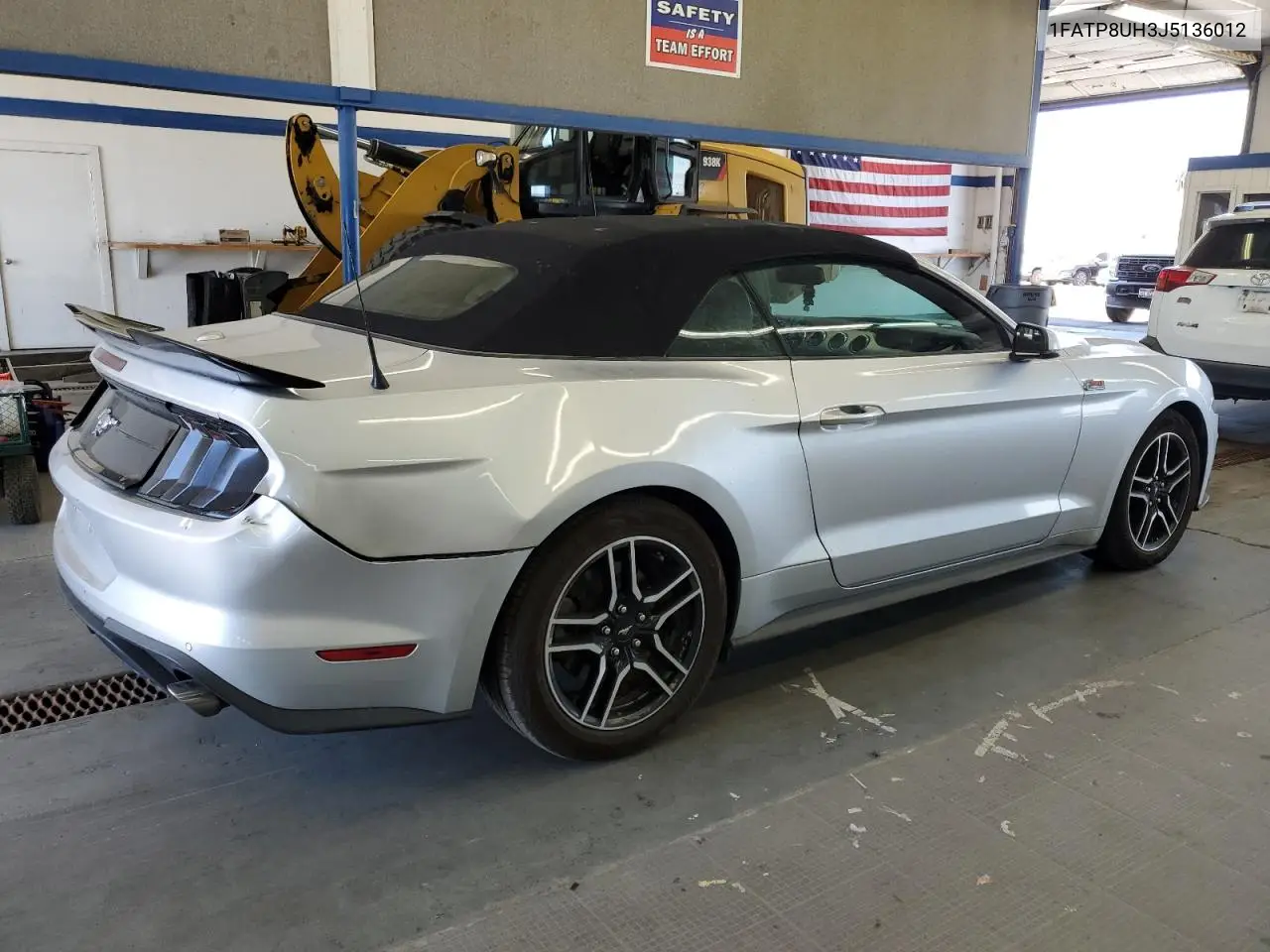 2018 Ford Mustang VIN: 1FATP8UH3J5136012 Lot: 62730105