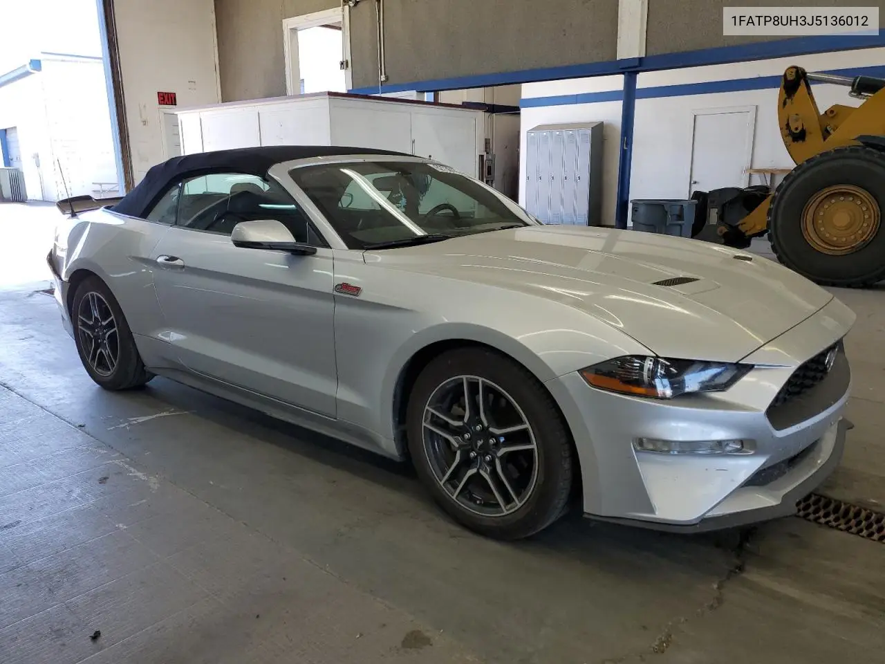 2018 Ford Mustang VIN: 1FATP8UH3J5136012 Lot: 62730105