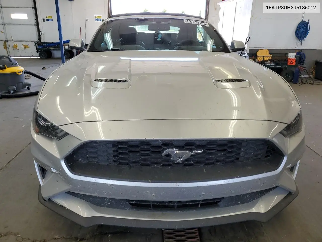 2018 Ford Mustang VIN: 1FATP8UH3J5136012 Lot: 62730105