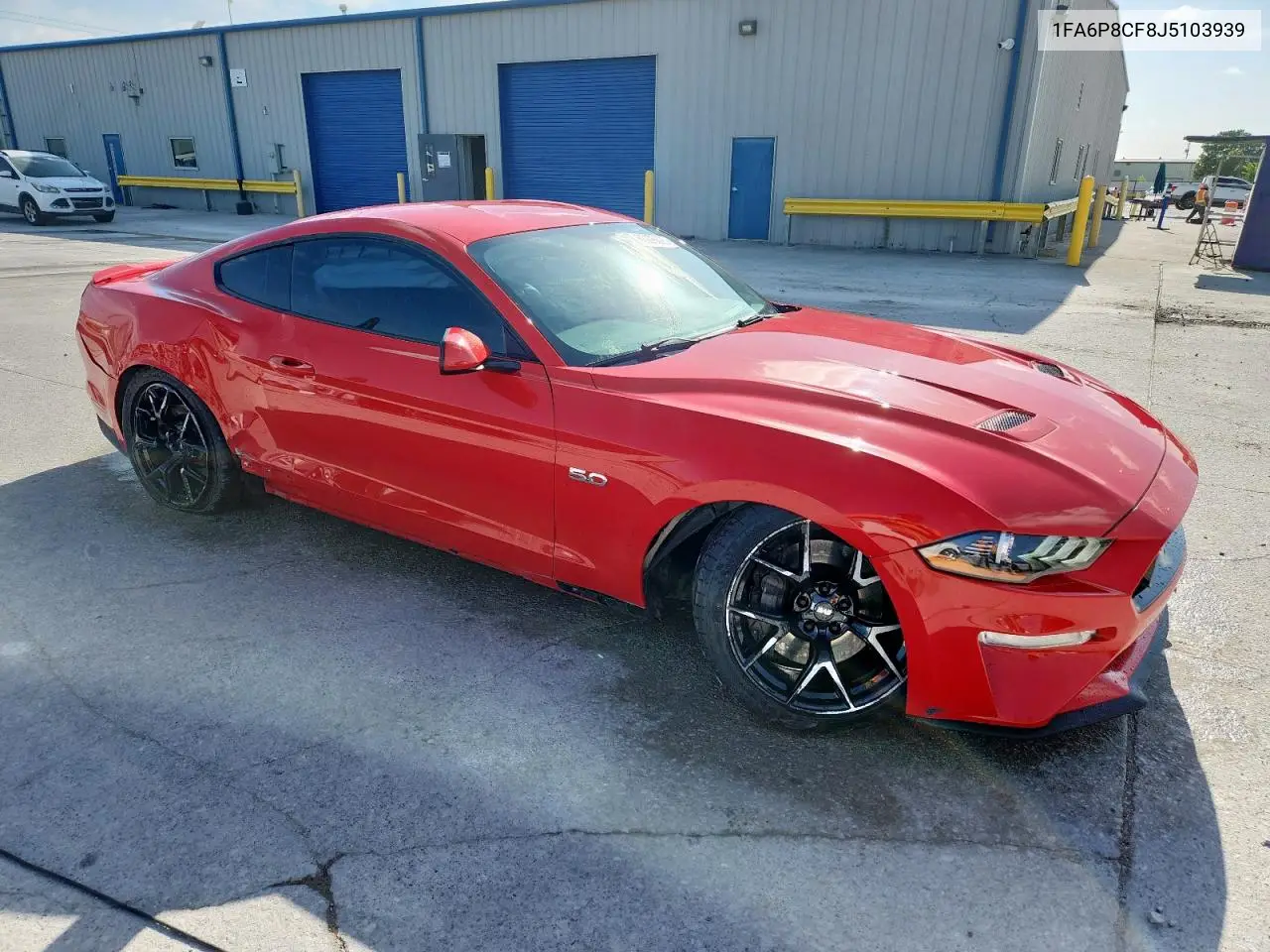 2018 Ford Mustang Gt VIN: 1FA6P8CF8J5103939 Lot: 62823325